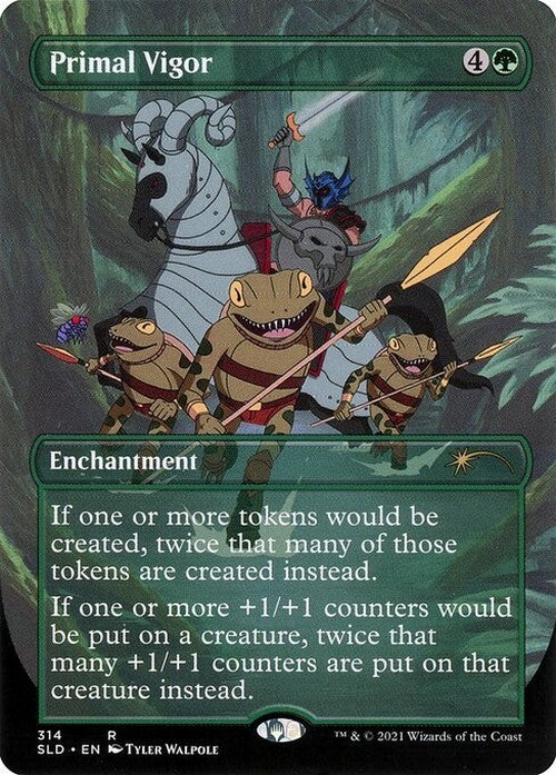 Primal Vigor #314 ~ Secret Lair [ NM ] [ Magic MTG ]
