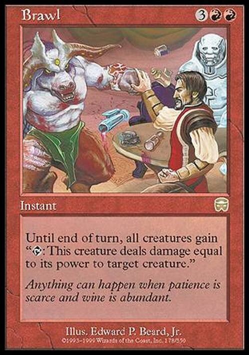 Brawl ~ Mercadian Masques [ EX ] [ Magic MTG ]