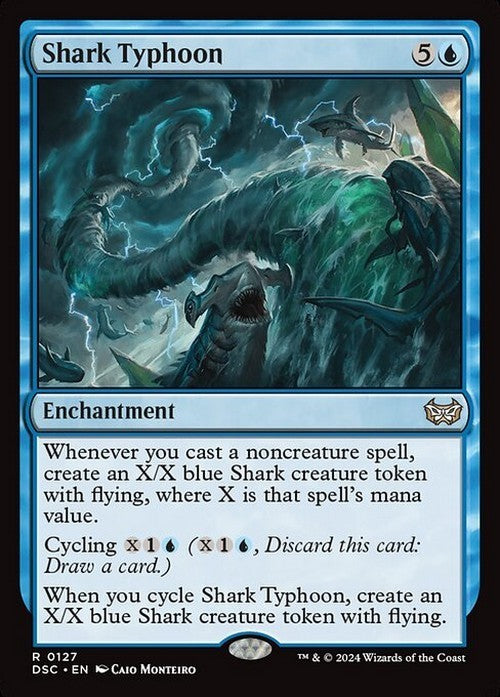 Shark Typhoon ~ Commander: Duskmourn [ NM ] [ Magic MTG ]