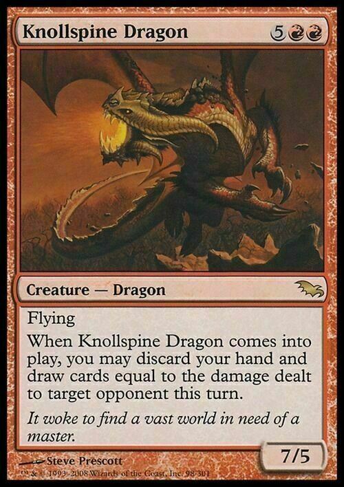 Knollspine Dragon ~ Mystery Booster [ NM ] [ Magic MTG ]