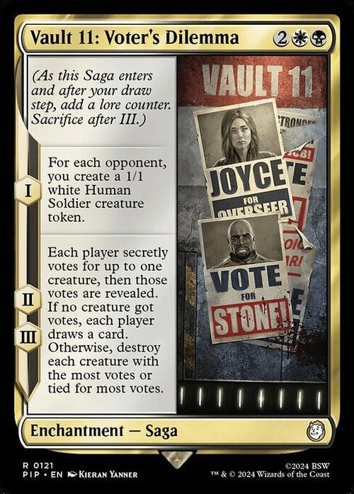 Vault 11: Voter's Dilemma ~ Commander: Fallout [ NM ] [ Magic MTG ]