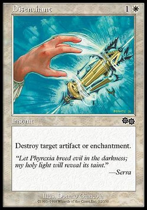 Disenchant ~ Urza's Saga [ EX ] [ Magic MTG ]