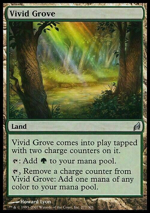 Vivid Grove ~ Lorwyn [ EX ] [ Magic MTG ]