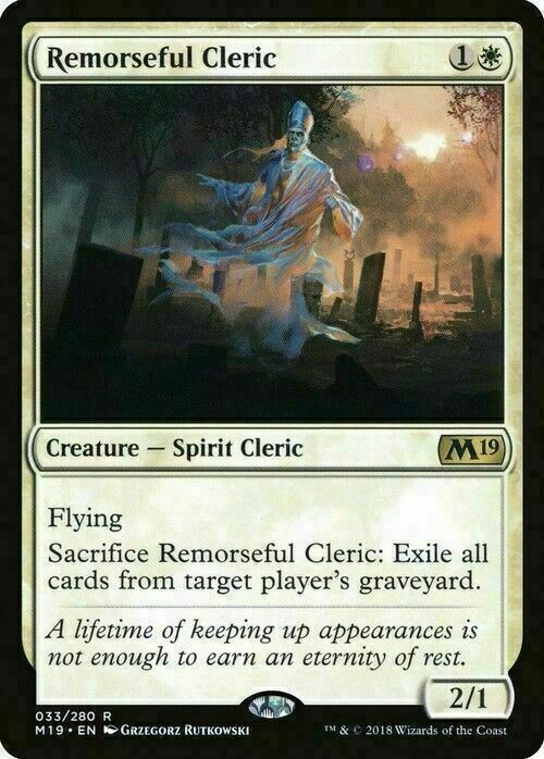 Remorseful Cleric ~ Core 2019 [ EX ] [ Magic MTG ]