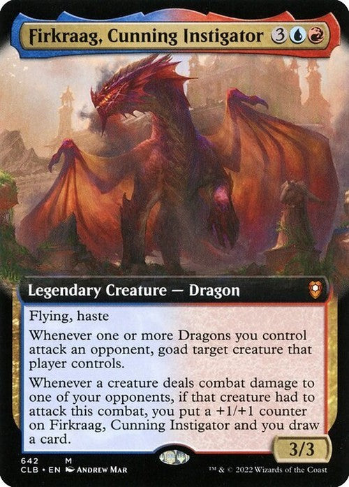 BORDERLESS Firkraag, Cunning Instigator ~ Commander Legends 2 [ NM ] [ MTG ]
