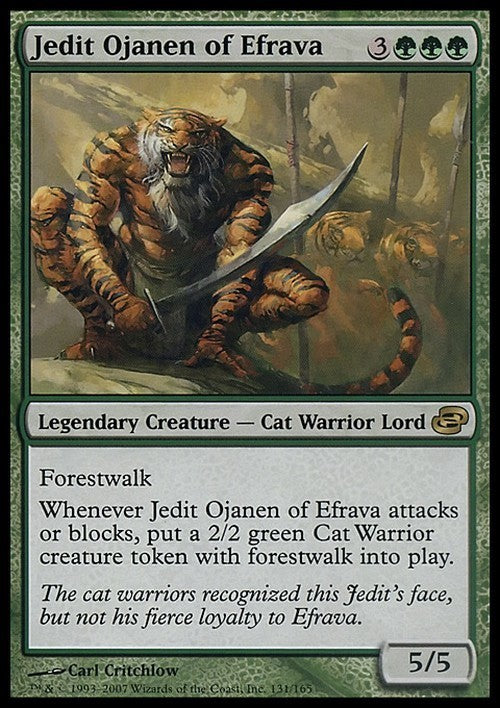 Jedit Ojanen of Efrava ~ Planar Chaos [ EX ] [ Magic MTG ]