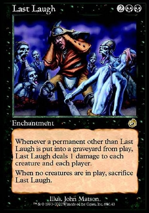 Last Laugh ~ Torment [ PLAYED ] [ Magic MTG ]