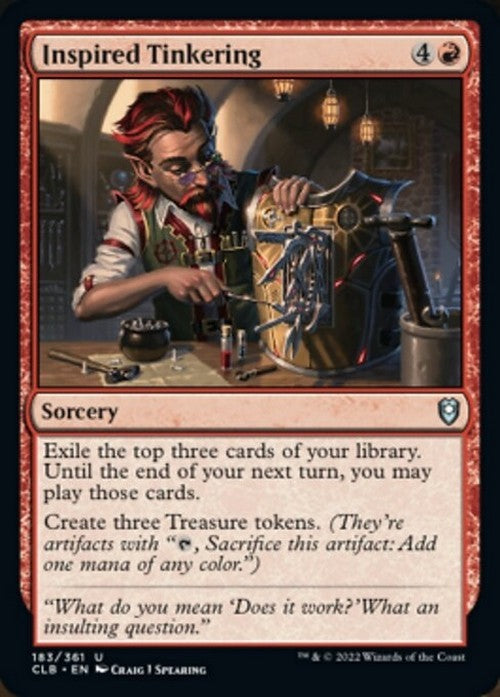 Inspired Tinkering ~ Commander Legends 2 [ NM ] [ Magic MTG ]