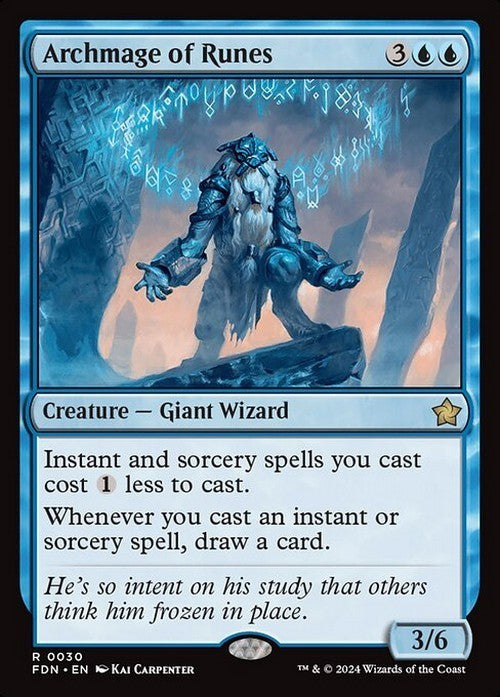 Archmage of Runes ~ Foundations [ NM ] [ Magic MTG ]