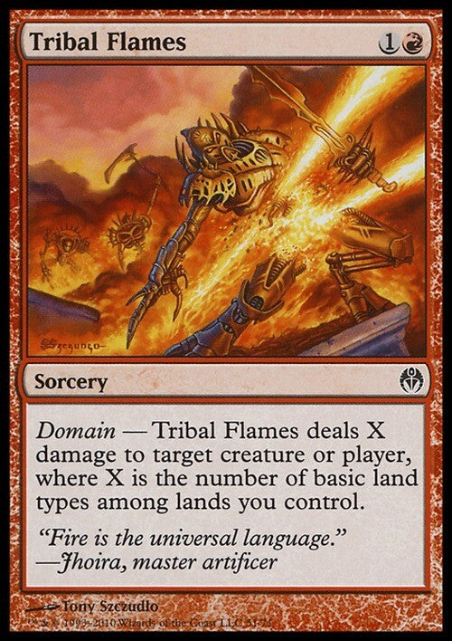 Tribal Flames ~ Duel Decks [ EX ] [ Magic MTG ]
