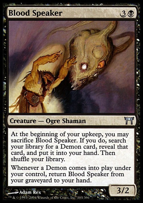 Blood Speaker ~ Champions of Kamigawa [ EX ] [ Magic MTG ]