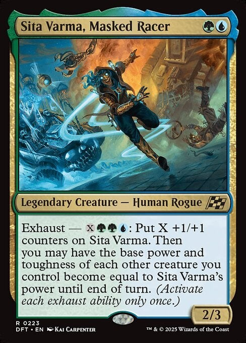 Sita Varma, Masked Racer ~ Aetherdrift [ NM ] [ Magic MTG ]