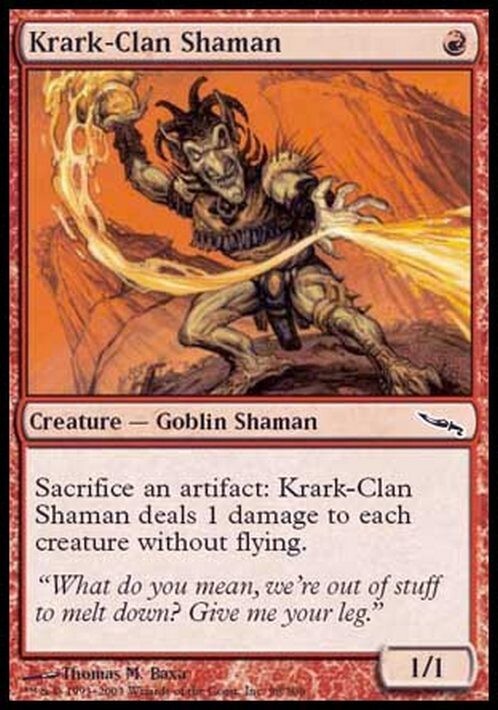 Krark-Clan Shaman ~ Mirrodin [ PLAYED ] [ Magic MTG ]