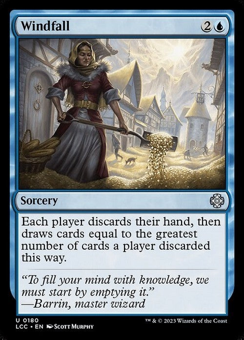 Windfall ~ Commander: The Lost Caverns of Ixalan [ NM ] [ Magic MTG ]