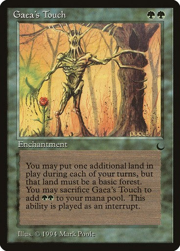 Gaea's Touch ~ The Dark [ EX ] [ Magic MTG ]