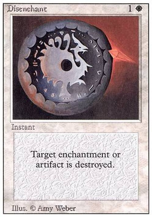 Disenchant ~ Revised [ PLAYED ] [ Magic MTG ]