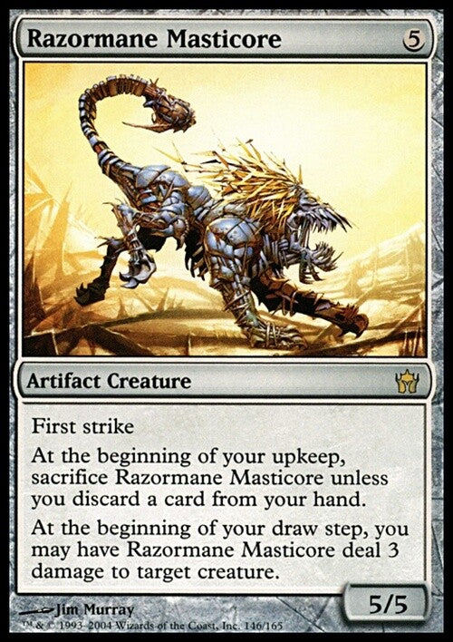 Razormane Masticore ~ Fifth Dawn [ EX ] [ Magic MTG ]