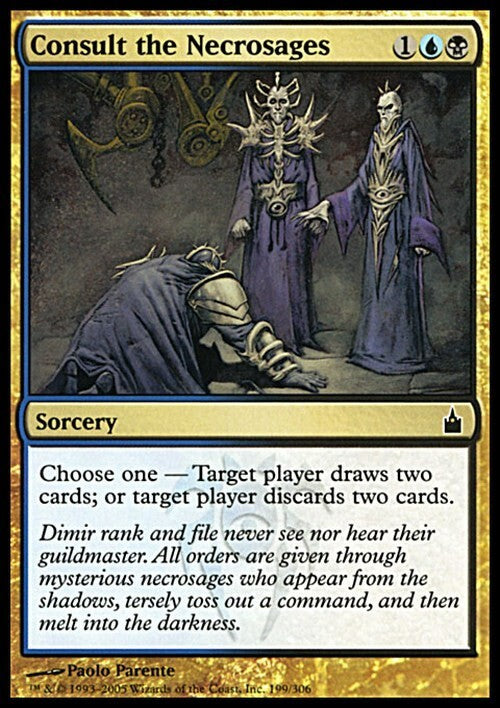 Consult the Necrosages ~ Ravnica: City of Guilds [ EX ] [ Magic MTG ]