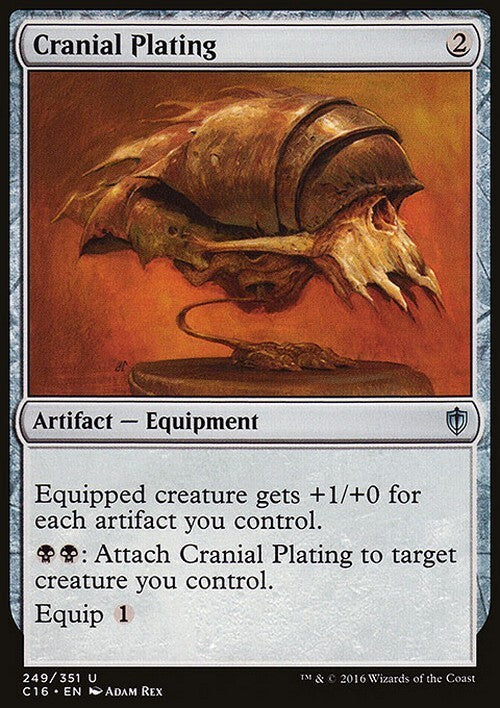 Cranial Plating ~ Commander 2016 [ EX ] [ Magic MTG ]