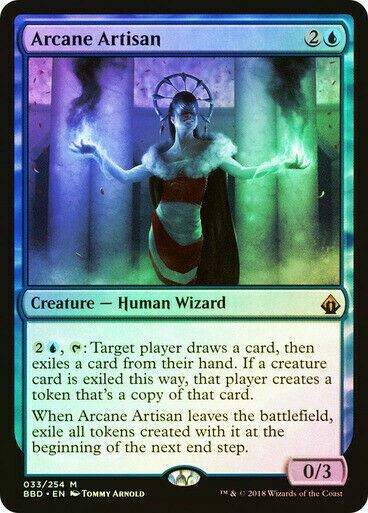FOIL Arcane Artisan ~ Battlebond [ NM ] [ Magic MTG ]