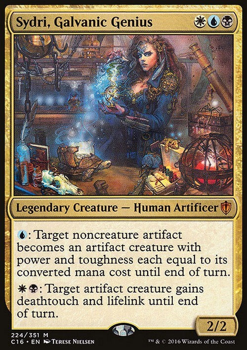 Sydri, Galvanic Genius ~ Commander 2016 [ EX ] [ Magic MTG ]
