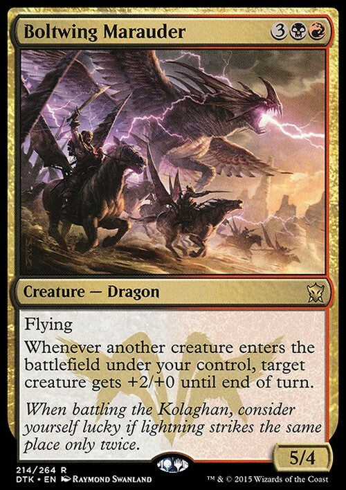 Boltwing Marauder ~ Dragons of Tarkir [ EX ] [ Magic MTG ]