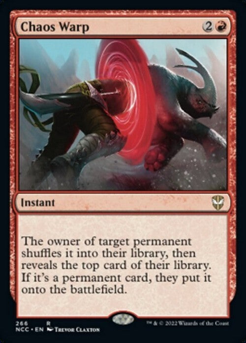 Chaos Warp ~ Commander: Streets of New Capenna [ NM ] [ MTG ]