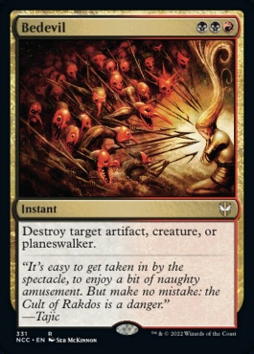 Bedevil ~ Commander: Streets of New Capenna [ NM ] [ Magic MTG ]