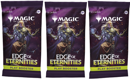 3 x Play Booster Pack ~ Edge of Eternities ~ Magic the Gathering MTG Sealed