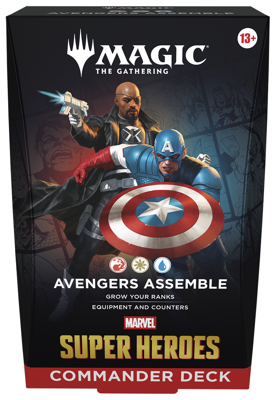 Avengers Assemble Commander Deck ~ Marvel Super Heroes ~ MTG Sealed