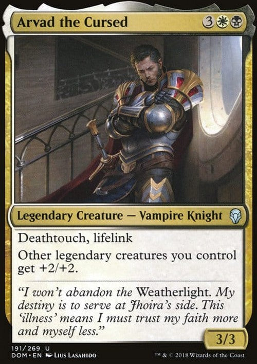Arvad the Cursed ~ Dominaria [ EX ] [ Magic MTG ]