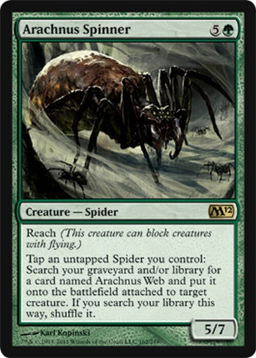 Arachnus Spinner ~ Magic 2012 [ EX ] [ Magic MTG ]