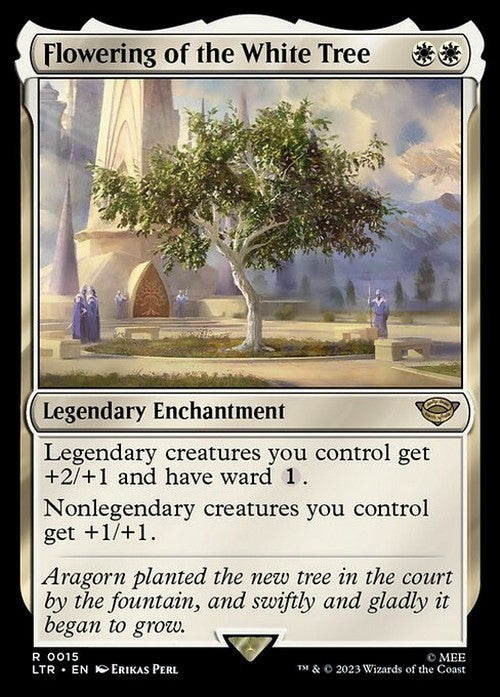 Flowering of the White Tree ~ The Lord of the Rings [ NM ] [ Magic MTG ]