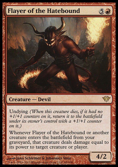Flayer of the Hatebound ~ Dark Ascension [ EX ] [ Magic MTG ]