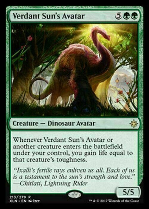 Verdant Sun's Avatar ~ Ixalan [ EX ] [ Magic MTG ]