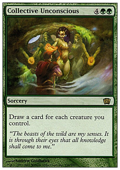 Collective Unconscious ~ Eighth Edition [ EX ] [ Magic MTG ]