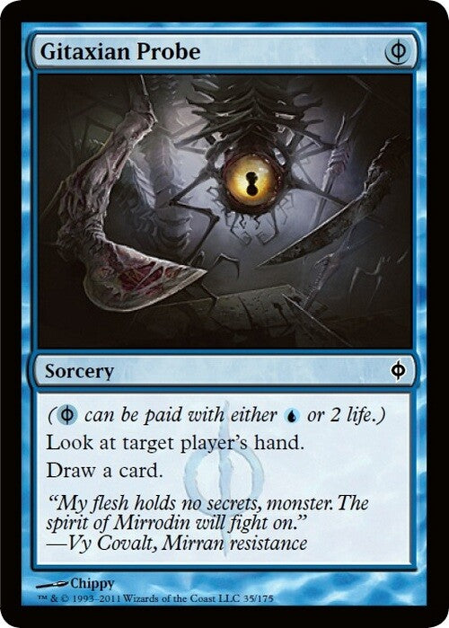 Gitaxian Probe ~ New Phyrexia [ EX ] [ Magic MTG ]