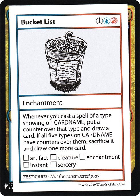 Bucket List ~ Mystery Booster Playtest Cards 2019 [ NM ] [ Magic MTG ]