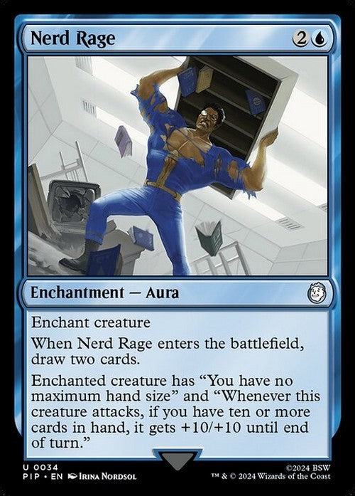 Nerd Rage ~ Commander: Fallout [ NM ] [ Magic MTG ]