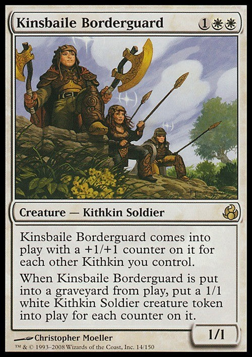 Kinsbaile Borderguard ~ Morningtide [ EX ] [ Magic MTG ]