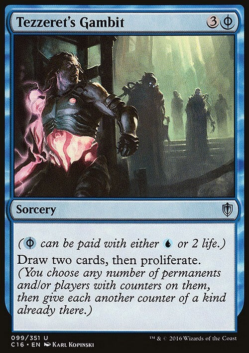 Tezzeret's Gambit ~ Commander 2016 [ EX ] [ Magic MTG ]