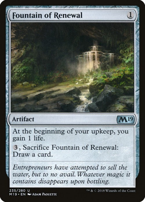 Fountain of Renewal ~ Core 2019 [ EX ] [ Magic MTG ]