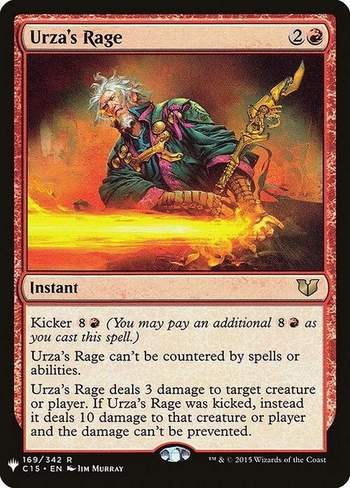 Urza's Rage ~ Mystery Booster [ NM ] [ Magic MTG ]