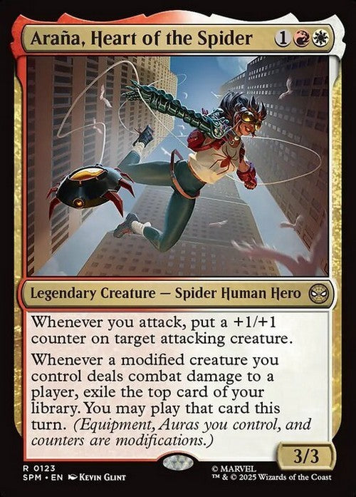 Arana, Heart of the Spider ~ Spider-Man [ NM ] [ Magic MTG ]
