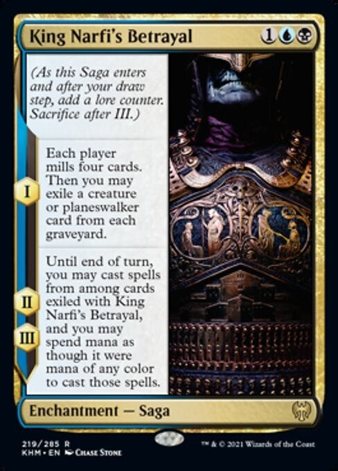 King Narfi's Betrayal ~ Kaldheim [ NM ] [ Magic MTG ]
