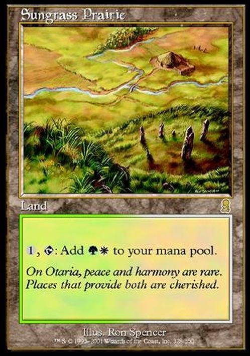 Sungrass Prairie ~ Odyssey [ PLAYED ] [ Magic MTG ]