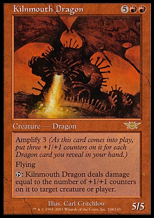 Kilnmouth Dragon ~ Legions [ PLAYED ] [ Magic MTG ]