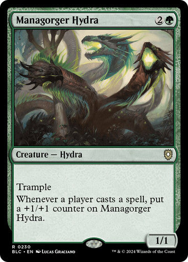 Managorger Hydra ~ Commander: Bloomburrow [ NM ] [ Magic MTG ]