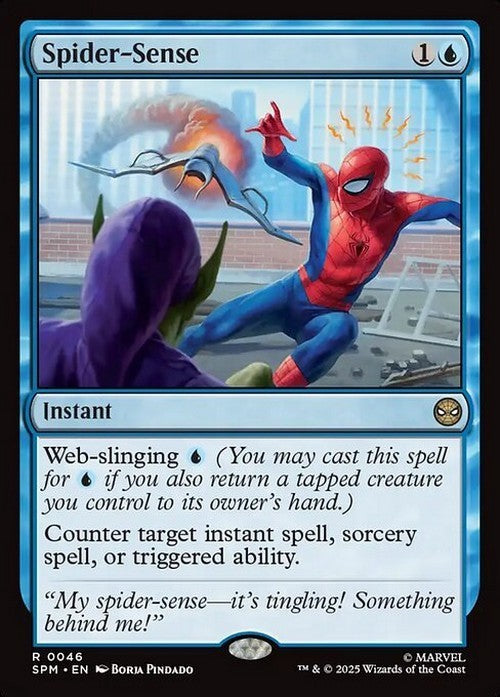Spider-Sense ~ Spider-Man [ NM ] [ Magic MTG ]