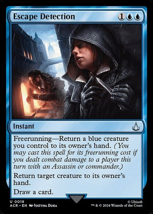 Escape Detection ~ Universes Beyond: Assassin's Creed [ NM ] [ Magic MTG ]